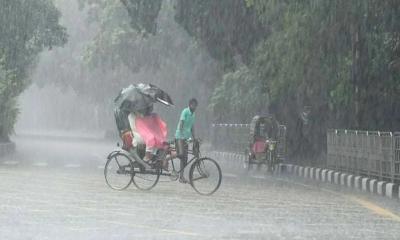 বজ্রসহ বৃষ্টির পূর্বাভাস