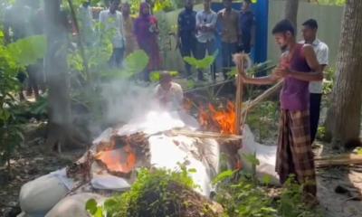 নকল বিড়ি তৈরির কারখানায় অভিযান, ৫০ হাজার টাকা জরিমানা