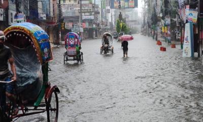 বৃষ্টি নামলেই বুক কাঁপে ফেনীবাসীর